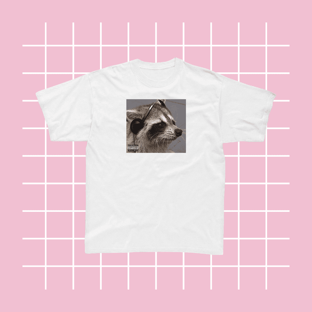 T-shirt Racoon, édition limitée